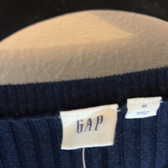 GAP Rib Cozy Tunic, Navy, M - Picture 5 of 10